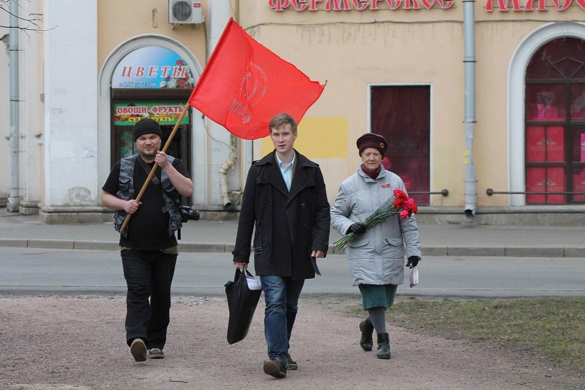 В Колпино отметили день рождения Ленина (Фото)