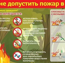 Весной и летом резко увеличивается вероятность возникновения пожаров .