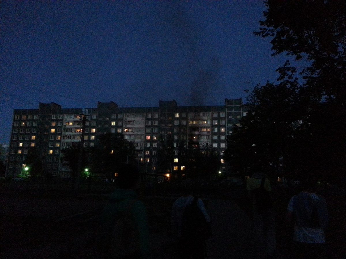 Спасатели ликвидировали пожар на&nbsp;Октябрьской улице